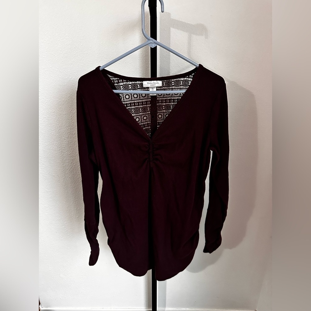 Motherhood maternity xl long sleeve top